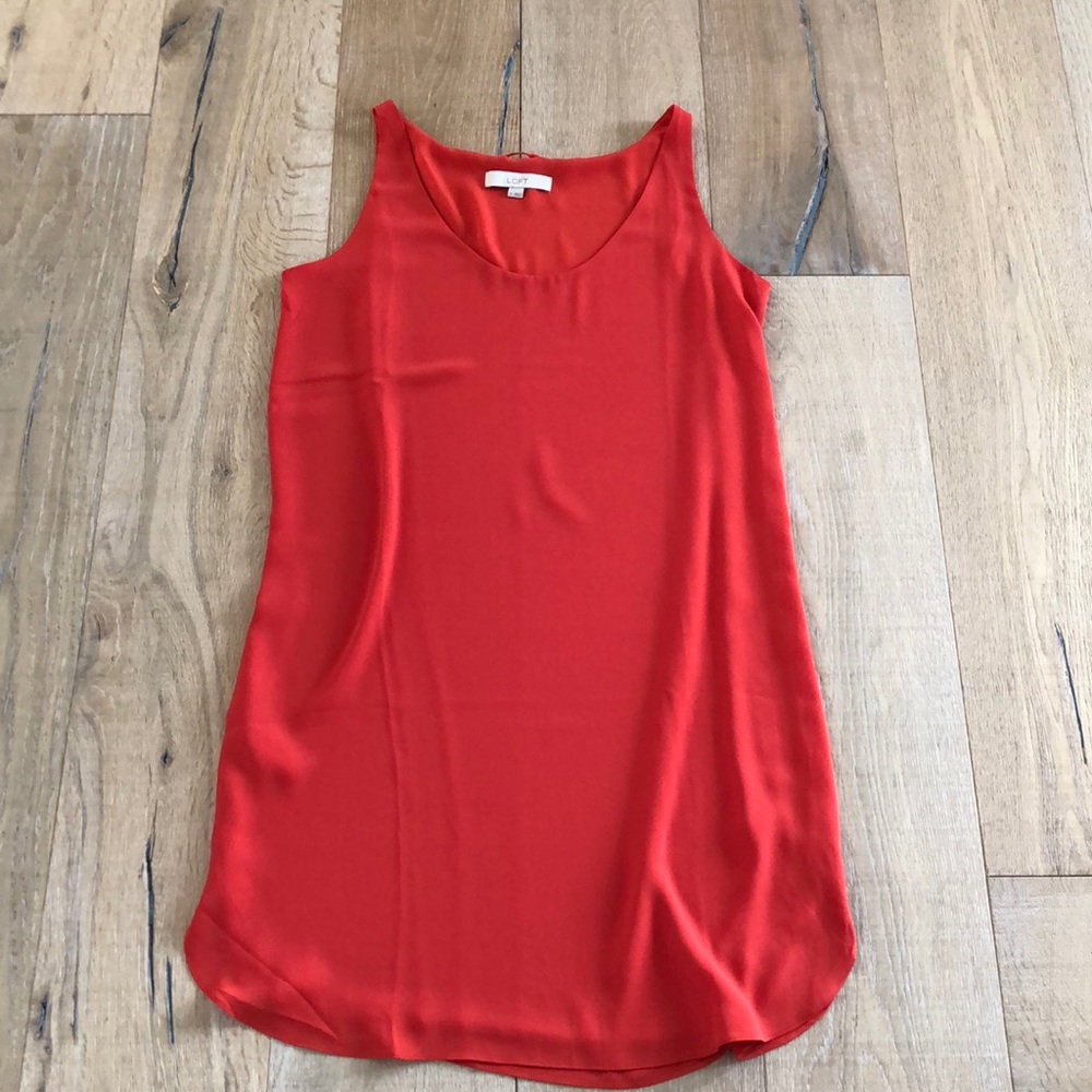 The Loft Red Dress